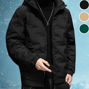 남성 후드 패딩 경량 캐주얼 아우터 남성 숏 패딩 데일리 겨울 스타일