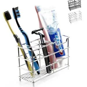 스테인레스 칫솔꽂이 벽걸이 스텐 면도기 욕실 칫솔 걸이 거치대 보관 살균기 선반 수납