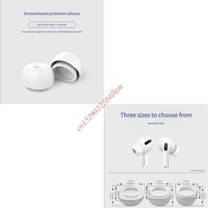 72XA 12개 교체용 이어팁(보관 케이스 포함)/pro2 클리어 사운드용 땀 방지 실리콘