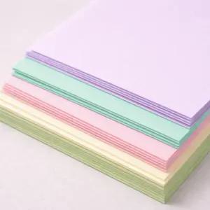 [아트박스]/데일리브릿지 엠보싱 A4 두툼한 5종 파스텔 고급 페이퍼 세트 180g