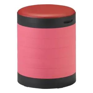 7단수납의자-고정 핑크) 수납의자 화장대의자 식탁의자 장난감수납겸용의자