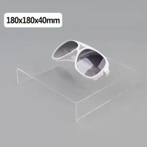 BS 정사각 ㄷ형 아크릴 진열대 180x180x40mm 소품진열 아크릴진열대 화장소품 소품진열