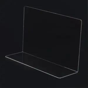 BS L형 투명 아크릴 칸막이 대형 디피용진열 제품진열대 제품진열대 아크릴칸막이진열대