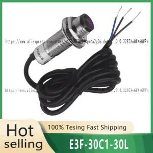 원격 감지 M18 레이저 스위치 E3F-30C/30L 적외선 상시 개방형