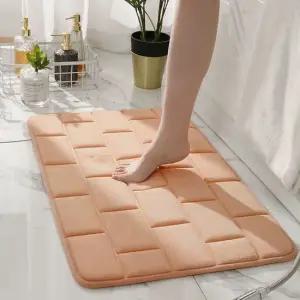 발매트 다용도 극세사 주방 욕실 현관 오렌지 키친