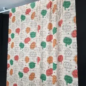 창문커튼 나염프린트커튼 가리개커튼 거실커텐 빈티지커튼