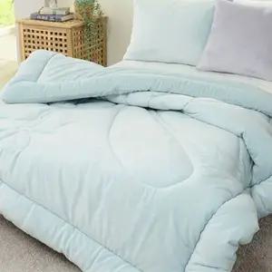 이불세트 플라잉퀼팅극세사 차렵이불패드세트 SS 민트 싱글이불세트