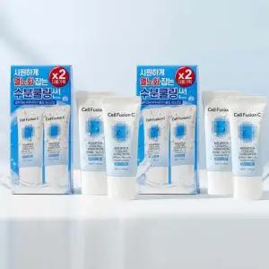 셀퓨전씨 아쿠아티카 쿨링 썬스크린 35ml 4개 시원하게 열감잡는 수분쿨링 선크림
