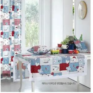 티타임 식탁 테이블커버 주문제작상품