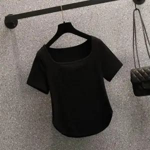 유넥 여성 반팔티 여름 레이어드 깔끔 여성 시원 무지