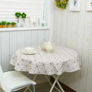 첵원형 식탁 테이블커버 주문제작상품