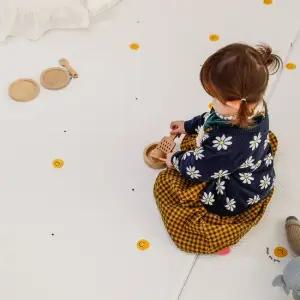 스마일도트 국내생산 PVC층간소음매트 양면놀이방매트14T 140x200 140x225