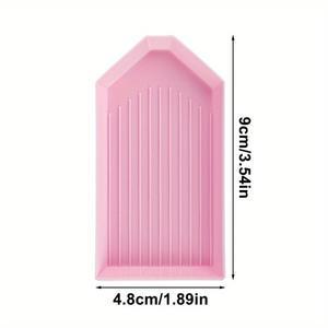 10개 보석 십자수 트레이 아트 비즈 분류판 DIY 공예 도구 악세사리