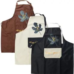 다용도 패션 앞치마 주방 미술 공방 조리 작업용 원피스형앞치마 예쁜앞치마 조끼앞치마