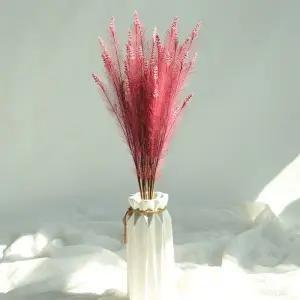 EAS 핑크뮬리 드라이플라워 인조 꽃다발 홈인테리어소품