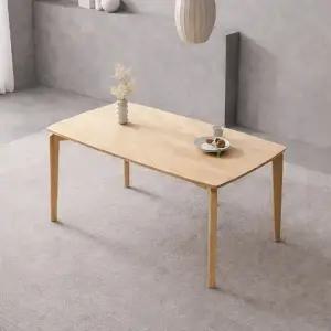 낮아서 더 편한 원목 4인용 식탁 (테이블) TP1160