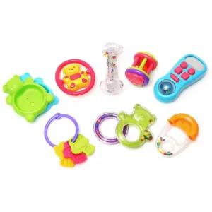 딸랑이 치발기 멜로디 돌아기 장난감 세트 임신선물 유치자극 구강기