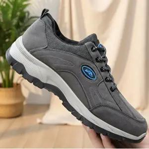 [옷자락]남성 베이직 스웨이드 메쉬 등산화