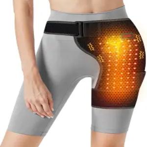 좌골 신경 및 허리 에 사용되는 마사지 기능이 있는 야부 무선 고관절 온열 지지 브래킷 패드