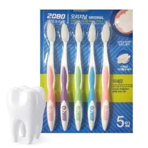 [2080] 2080 오리지날 칫솔 미세모 5개