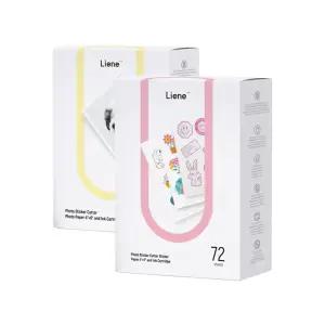 Liene 픽스컷S1 Pixcut 용지 포토 인화지 스티커 용지 프린터 전용 잉크카트리지