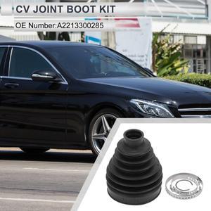 XAutohaux A2213300285 내부 CV 조인트 부트 키트 클램프 포함 메르세데스 벤츠 호환 C300 2008-2014 E350