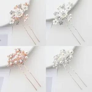 셀프웨딩 헤어 머리장식 올림머리 돌잔치 뒤꽂이 비녀
