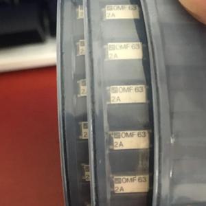 10개/몫 퓨즈 튜브 63V  원본 OMF63 100mA 250MA 375MA 1A 2A 3.15A 4A 5A 7.4X3.1MM