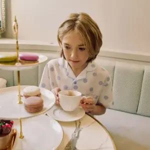 [갤러리아] [오르시떼] 아동 H025 애머리스 반소매+9부팬츠 파자마 세트