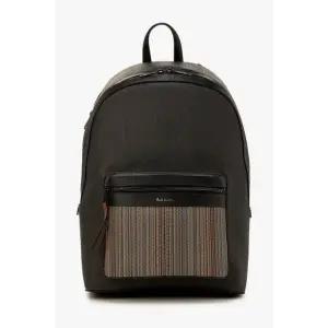 [갤러리아] 26SS [PAUL SMITH] 시그니처 스트라이프 코팅 캔버스 백팩 5716132101