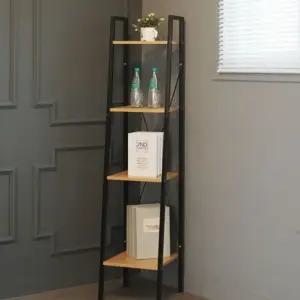 우드 중형선반 화이트 편리한 사용성 깔끔한 디자인 데일리 필수템 인테리어