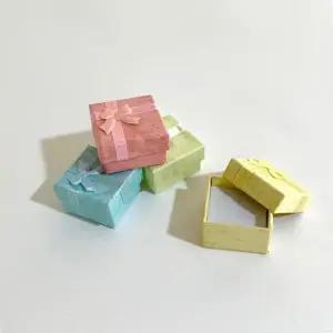 반지케이스 선물용 귀걸이상자 리본 상자 케이스 10p M11456 반지상자