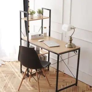 [NS홈쇼핑]화이트 컴퓨터책상100 튼튼한 내구성 가성비 좋은 편리한 사용성 인테리어..[35747730]