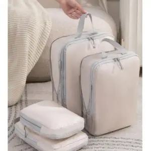 여행용 압축파우치 4종 캐리어 정리백