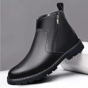 남성 블랙 양쪽 옆지퍼 첼시부츠 봄 가을 시크 워커 남자가을신발 데일리슈즈 캐주얼슈즈