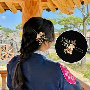 헤어아이템 꽂이 비녀 패션헤어 헤어스타일 꽃이