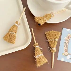 패션헤어 빗자루 헤어 앞 머리핀 여성 장식 집