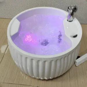 족탕 풀족탕 홈 욕실 원클릭 발욕조 경량 배수 대형 족탕기 족욕기