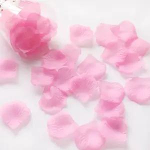 조화꽃잎 핑크 100장 - 플라워샤워 실크꽃잎