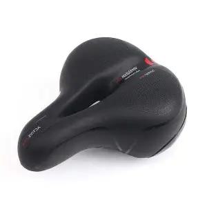 [골드스마일]자전거 안장 레드 여자용 스프링 엉덩이