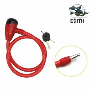 다채로운 열쇠형 자전거 자물쇠 색상랜덤