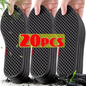 메쉬 통기성 땀 흡수 신발 패드 대나무 숯 탈취제 깔창 여성 러닝 스포츠 삽입 소프트 액세서리