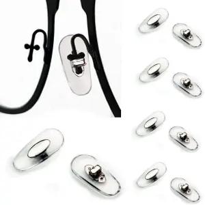 5쌍 코 패드 교체용 RB3549 RB4071 RB6336 RB7140 RB8415 푸시인/플러그인 조각 선글라스 안경 부드러운