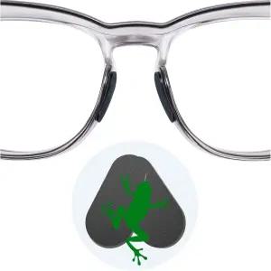 퓨산윈 안경 코 패드 1mm 두께 수천 개의 개구리 영감 미세 구조 섬유 미끄럼 방지 소프트 접착 실리콘