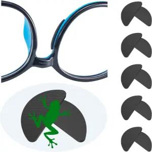 퓨산윈 안경 코 패드 두께 1mm 수천 개의 개구리 영감 미세 구조 섬유 미끄럼 방지 소프트 접착 실리콘