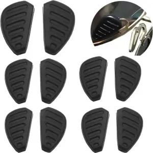 선글라스 코 패드 5쌍 BEHLINE 교체 안경 피스 미끄럼 방지 소프트 실리콘 스포츠 가드 플러그인 브릿지