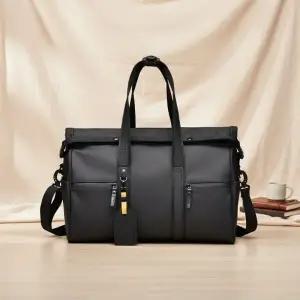 [옷자락][다잇템] 남녀용 기내 가방 랩탑 워터프루프 보스턴백