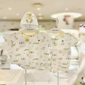 [압소바 의류] 딩동 반소 바디슈트(모자포함) 반소내의세트 26년신상 (A1310628E)