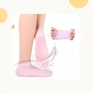 발뒤꿈치 각질 보습양말 뒤꿈치 풋케어 발관리 실리콘덧신