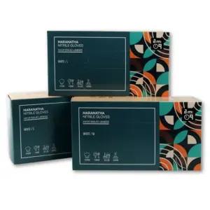 마라나타 식품용 니트릴장갑 100매 백색 WIW2+3rkE